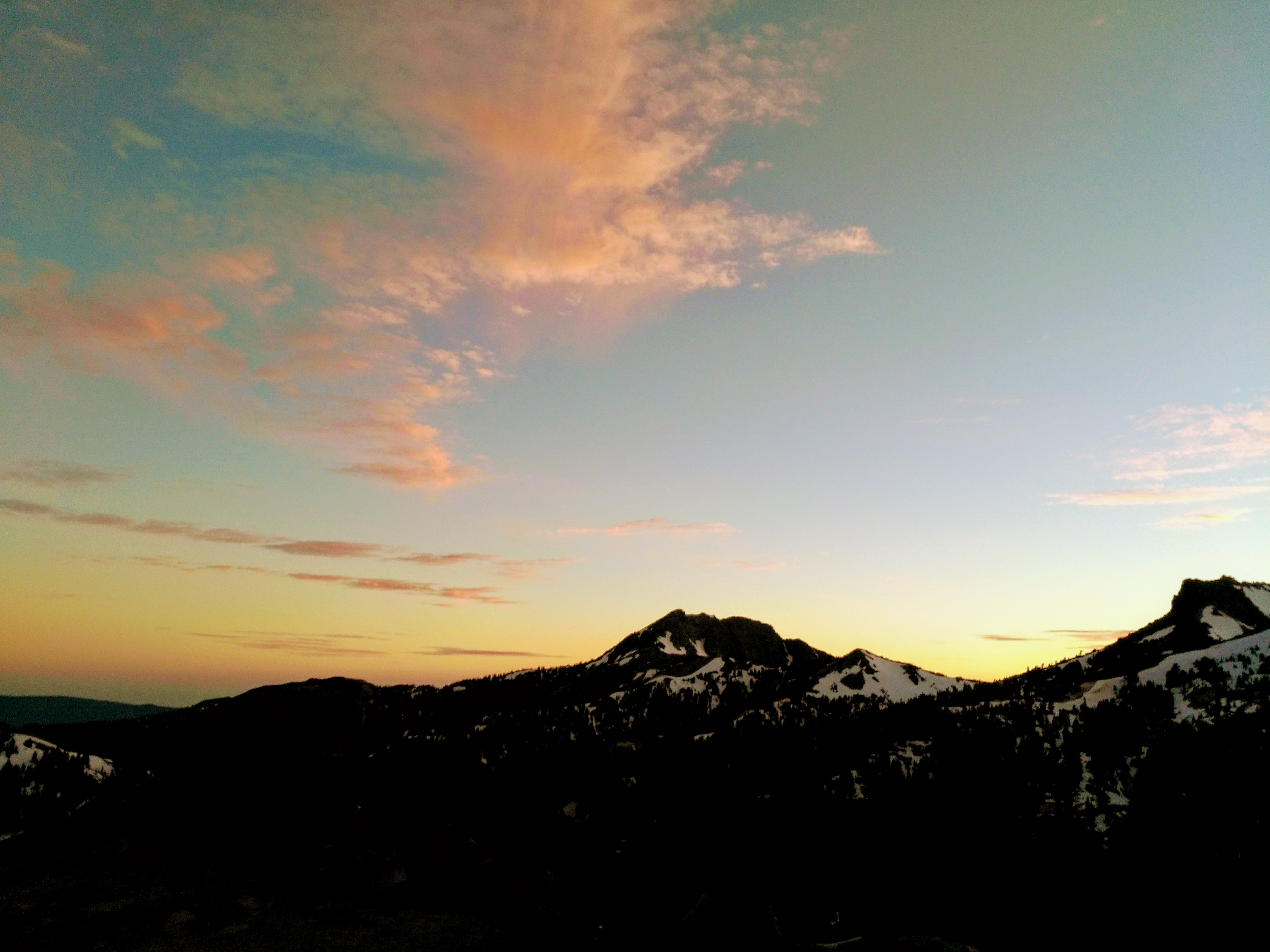 Lassen Park Sunset